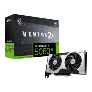 Nvidia GeForce RTX 5060TI VENTUS 2X OC PLUS 8GB Graphics Card by MSI