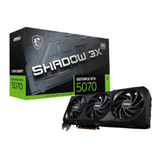 NVIDIA GeForce RTX 5070 Shadow 3X OC 12GB GDDR7 Graphics Card by MSI