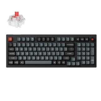 V5 Ultra 96% 8K Red Switch Hot-Swapple Silk POM RGB Wireless Keyboard by Keychron